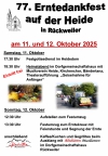Programm Erntedankfest